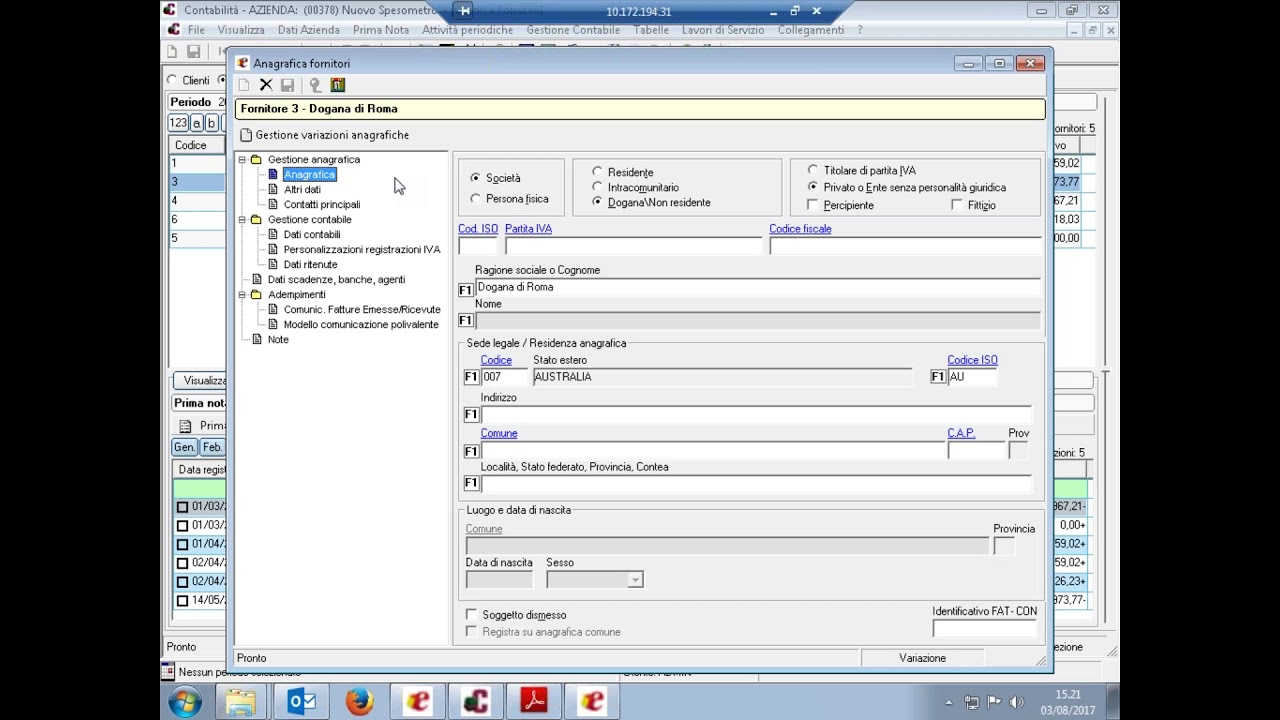 eBridge -  Modulo Comunicazione Dati Fatture