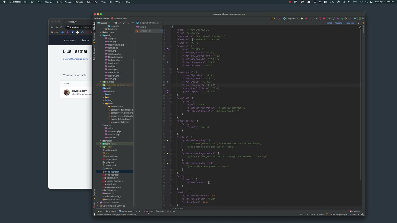 Using FileMaker with Laravel PHP web apps - Atlanta FileMaker Developers Group April 21