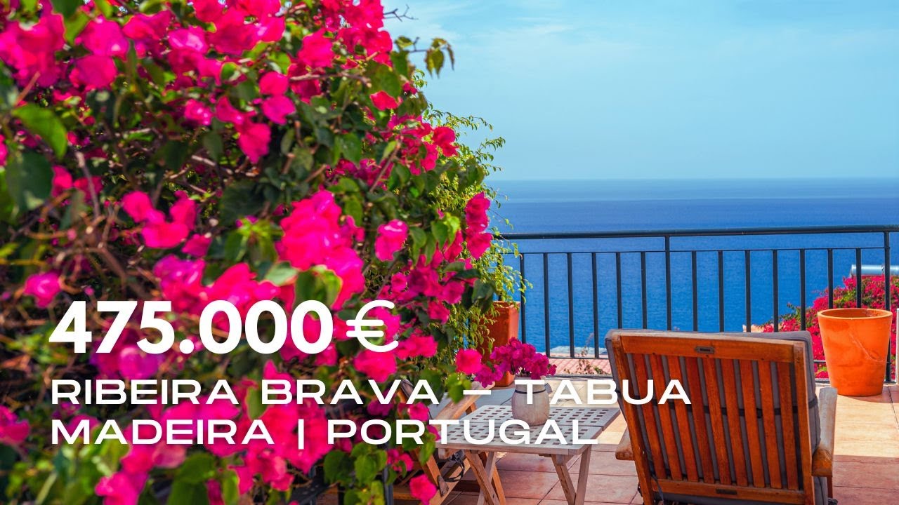 Perfect Madeira Investment! Oceanfront Living in Ribeira Brava – A Stunning Home You Won’t Believe!