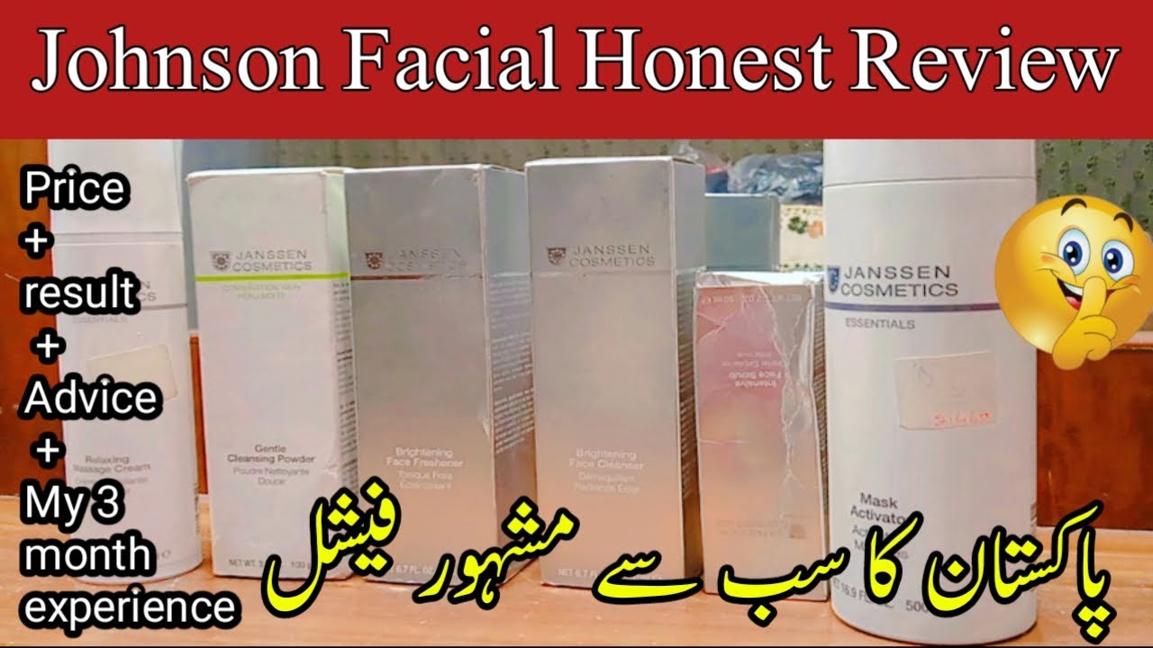 johnseen Facial review || Janssen FAcial  Step By Step