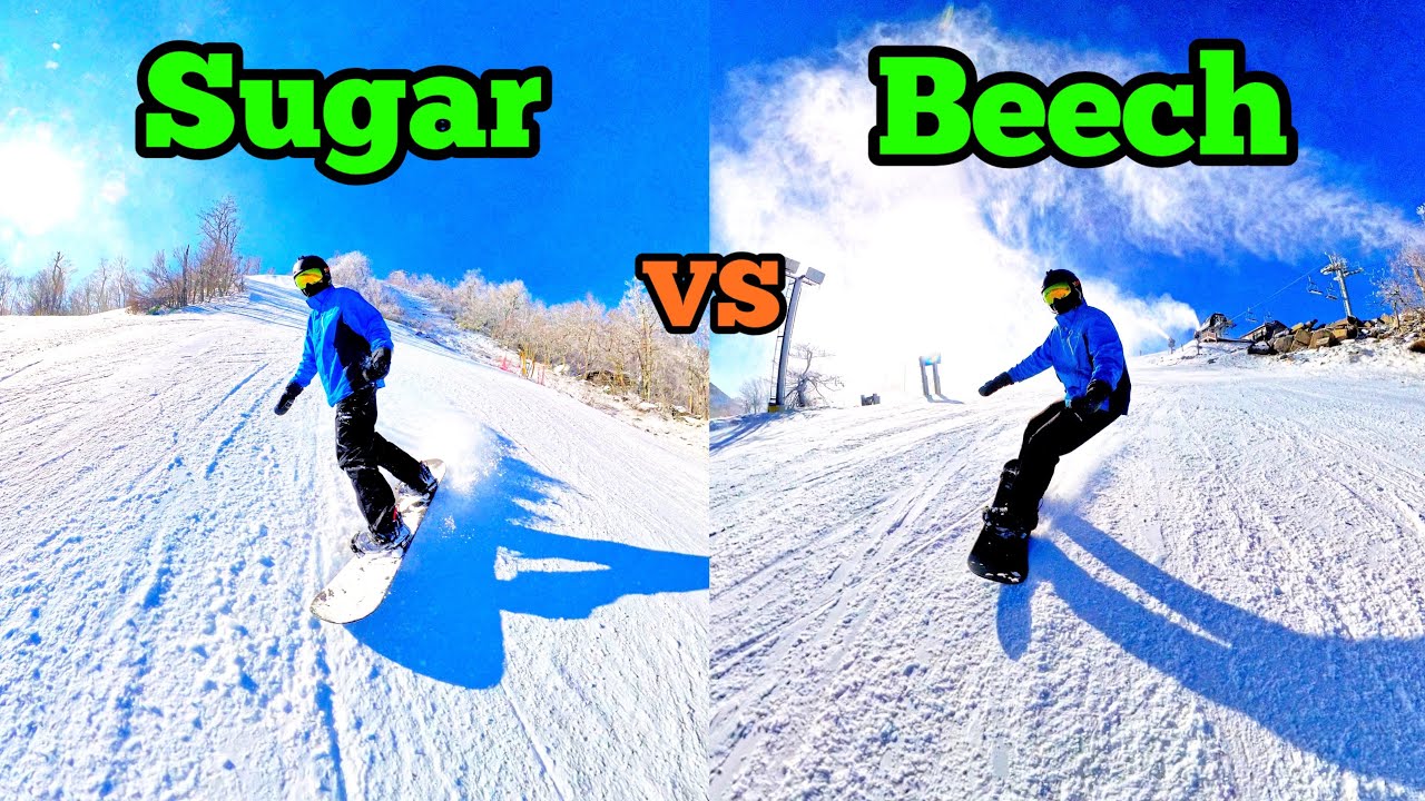 Какой горнолыжный курорт в Северной Каролине ЛУЧШИЙ для катания на лыжах и сноуборде? | Sugar VS ...