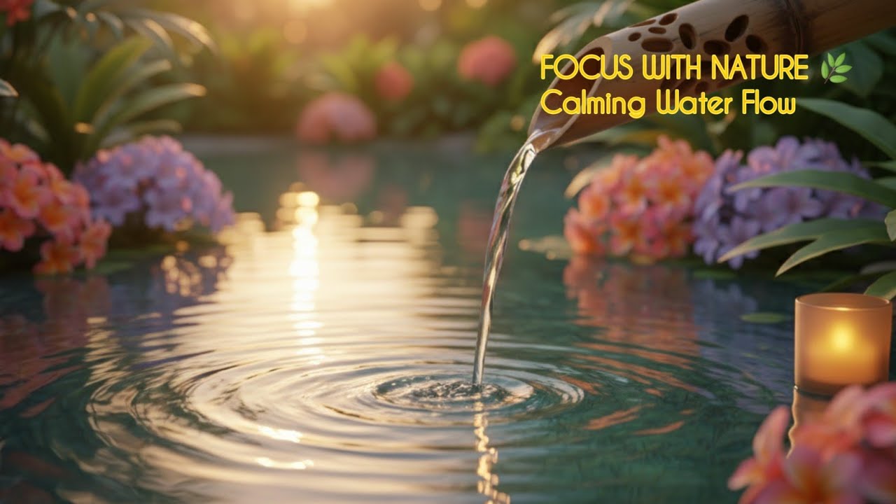 Peaceful Stream Ambience 🌿 Relaxing Forest Water Sounds for Sleep, Study & Stress Relief 