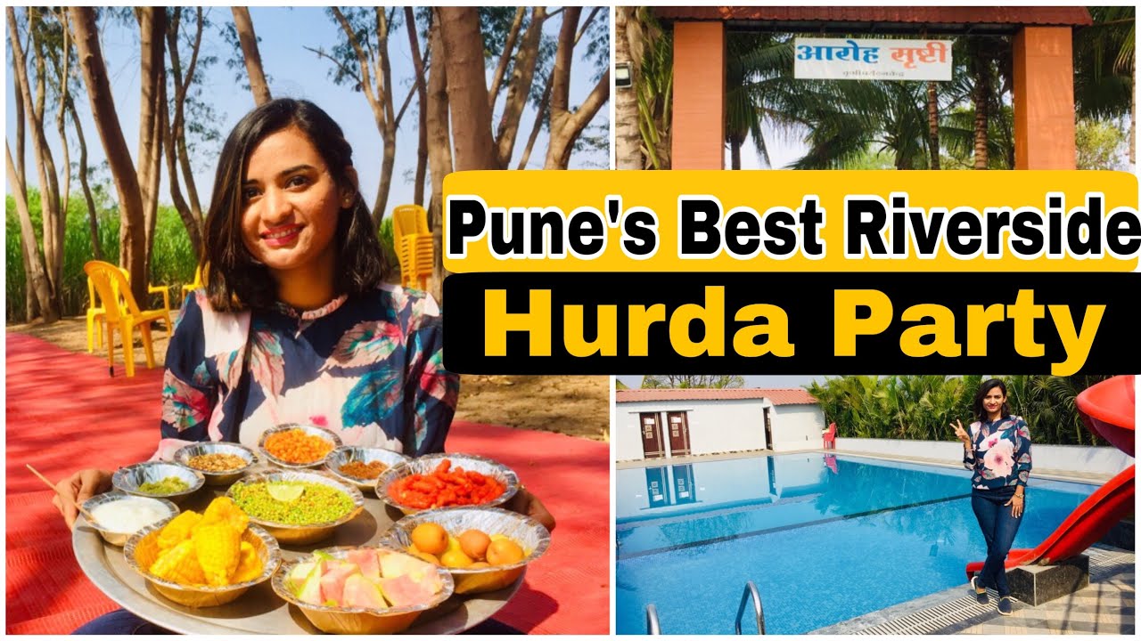 Aroha Shrusti Agro Tourism | Pune’s best Riverside Hurda Party | Koregaon Bhima | @Findingindia