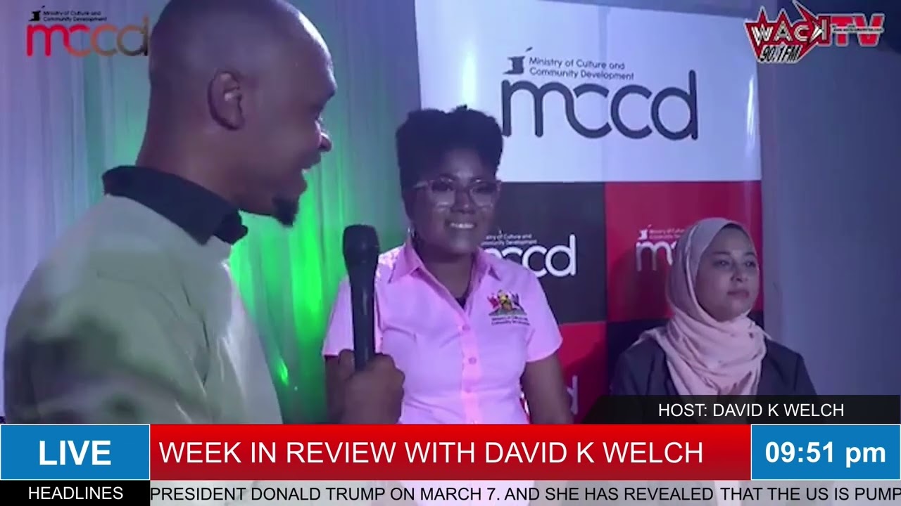 David K. Welch Interviews Minister Michelle Benjamin & MP Aiyna Ali at Community Outreach