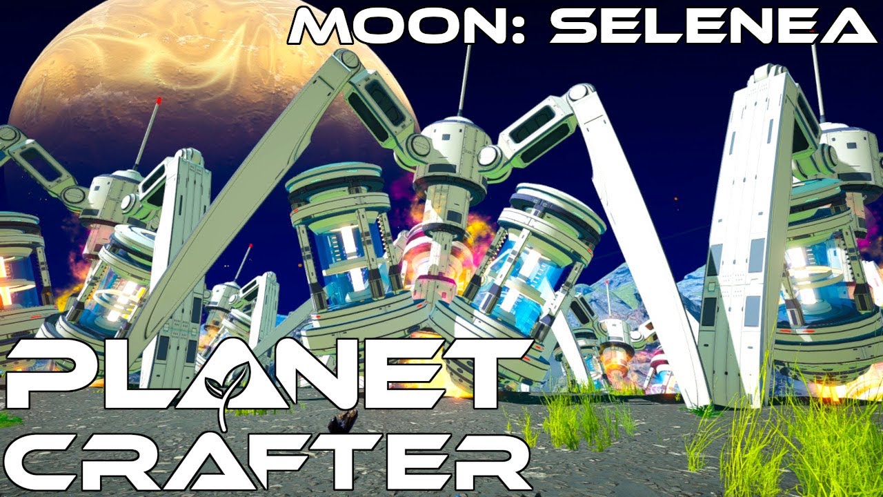 Bringing in the BIG BOYS! | Planet Crafter Episode 21 Moon Selenea