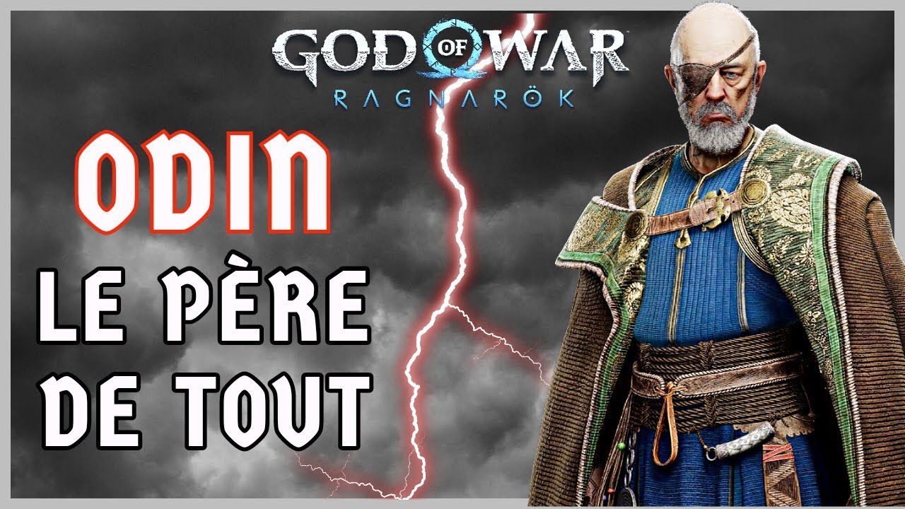 ODIN : toutes ses R&Eacute;PLIQUES - God of War Ragnar&ouml;k