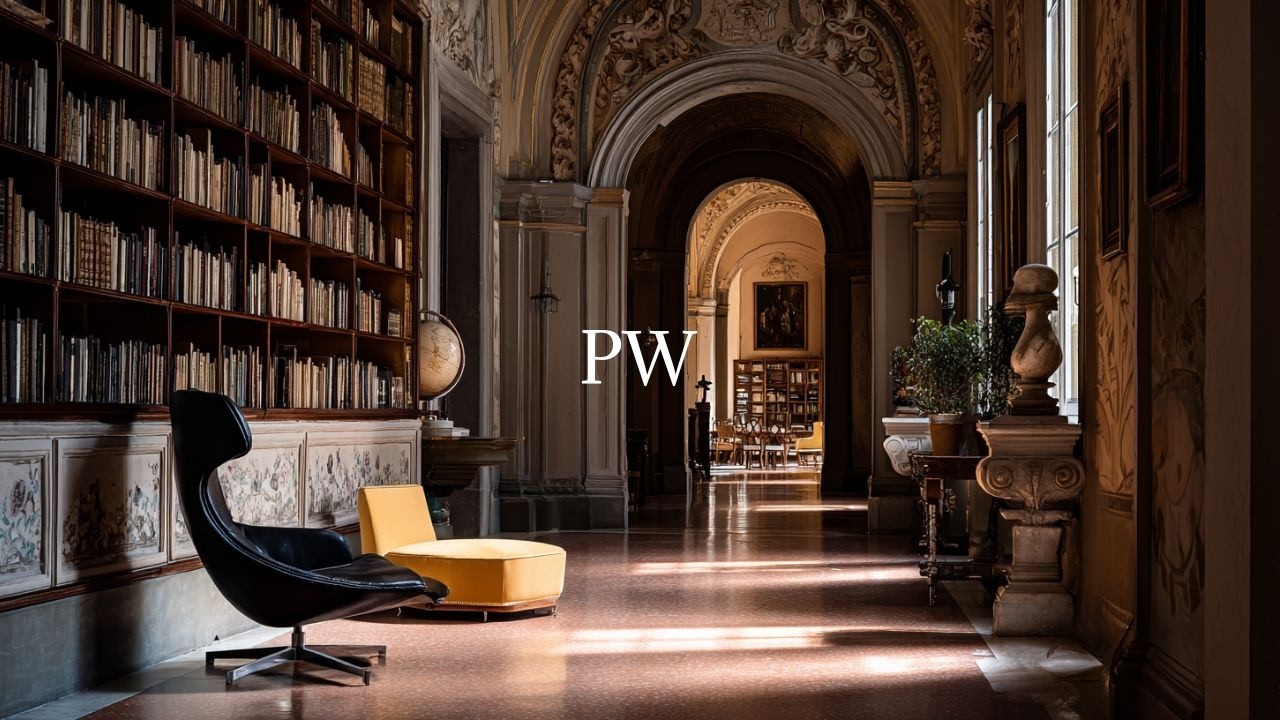 in a Grand Library for Deep Thinking | Modern Classical