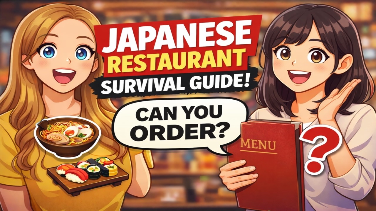 Japanese Restaurant Conversation | Can You Answer?