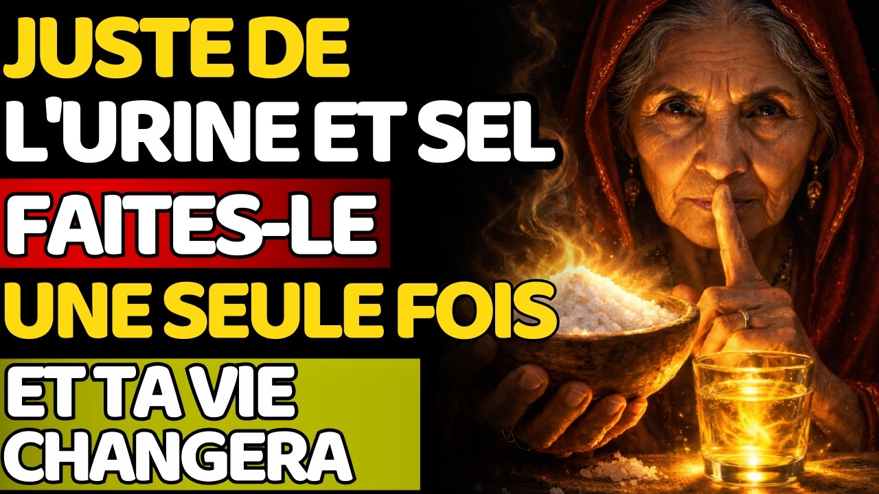 Juste de l'Urine et du Sel — Le Rituel Interdit que PERSONNE ne veut que vous sachiez (Faites-le...