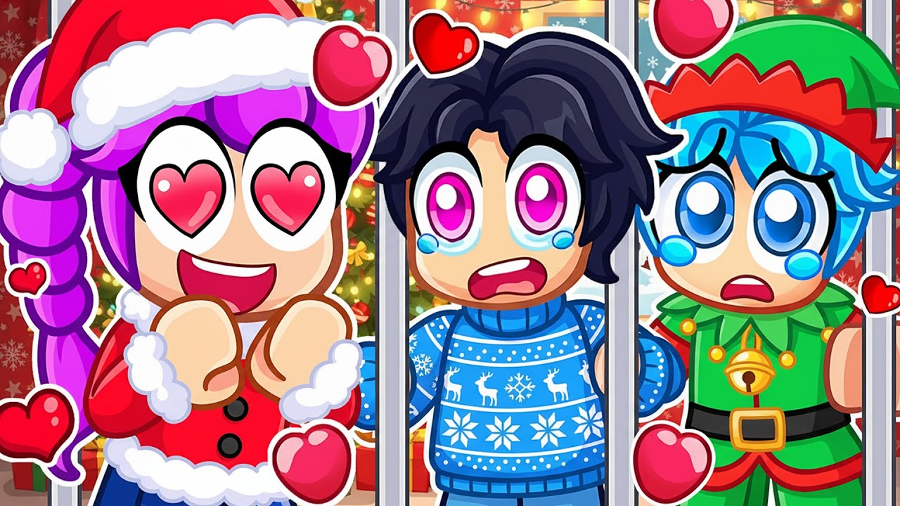 Locked in Rumi’s Christmas LOVE Prison in Roblox! 🎄❤️ (KPop Demon Hunters)