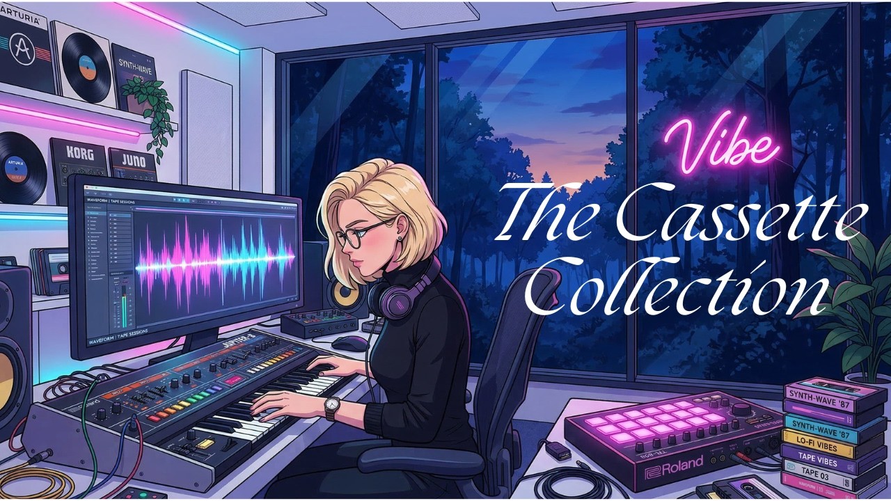 The Cassette Collection // Retrowave, Chillwave & Synthwave Music Mix