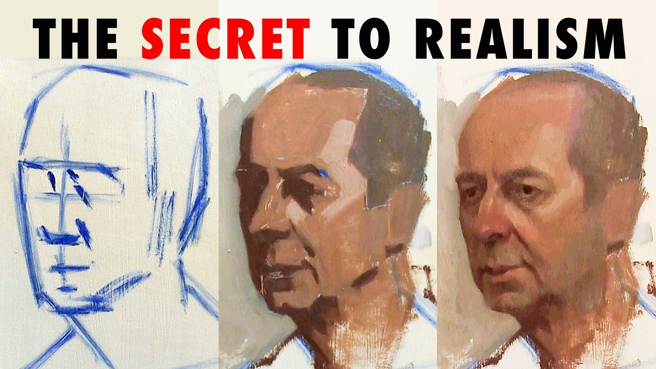 СКРЫТАЯ техника, лежащая в основе невероятно реалистичных портретов.