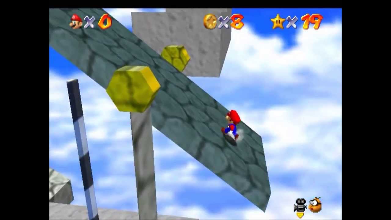 SM64 - Overextended Seesaw Platform Glitch (Part 1)