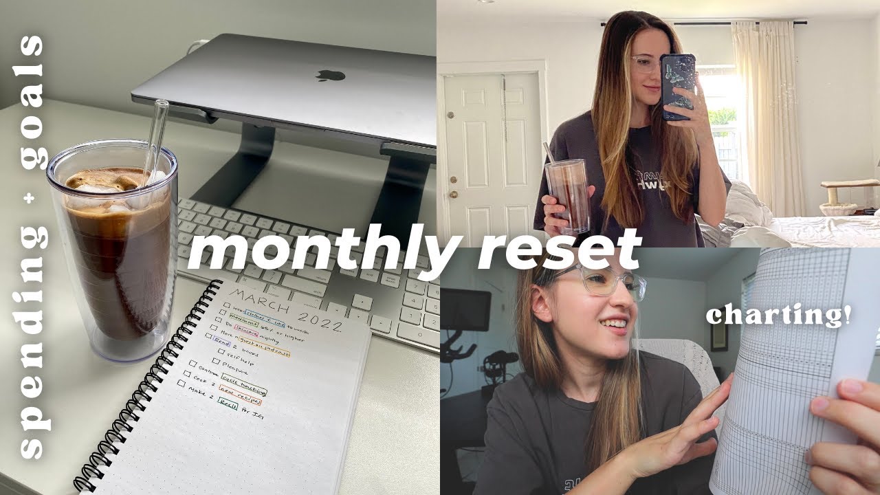 I spent WAY too much money in February... March Monthly Reset Routine 2022