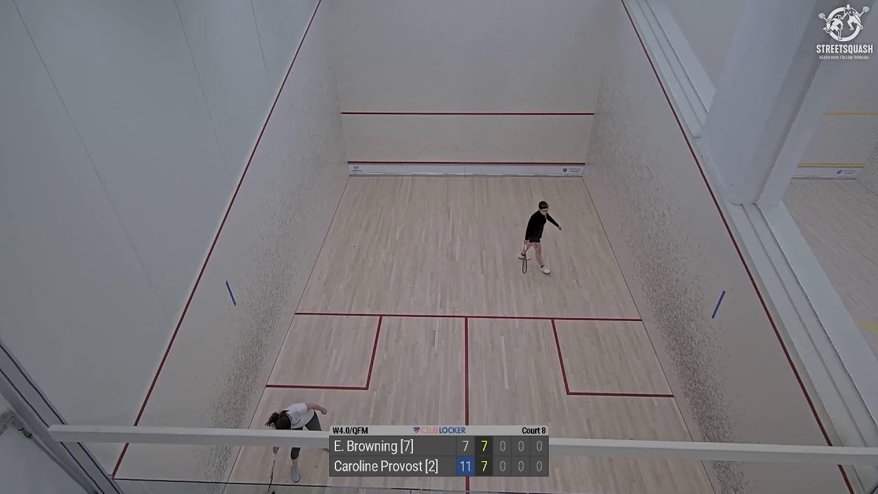 StreetSquash A vs Fairfield | StreetSquash B vs New Canaan - Court 8