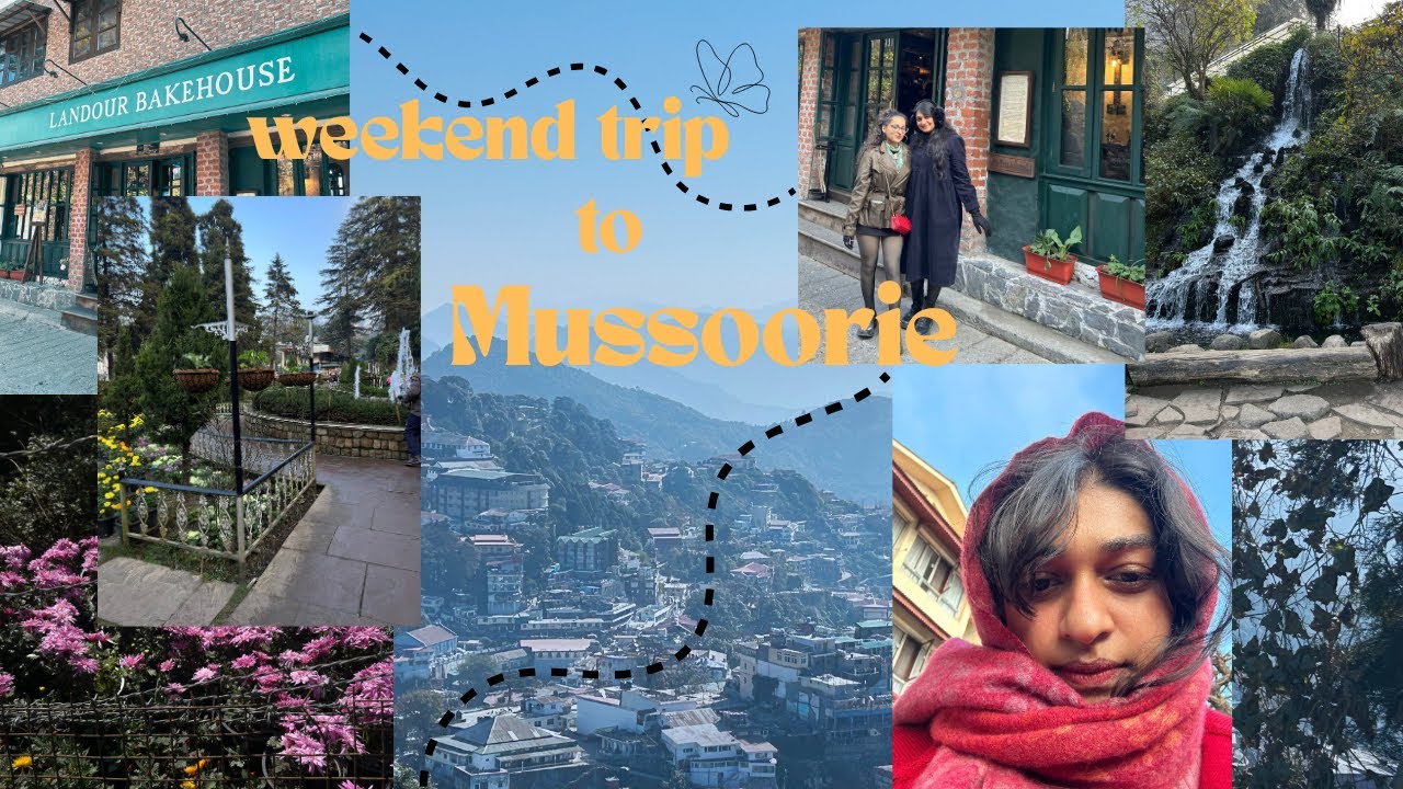 vlog: Trip to Mussoorie 🏔️ | sweater weather series