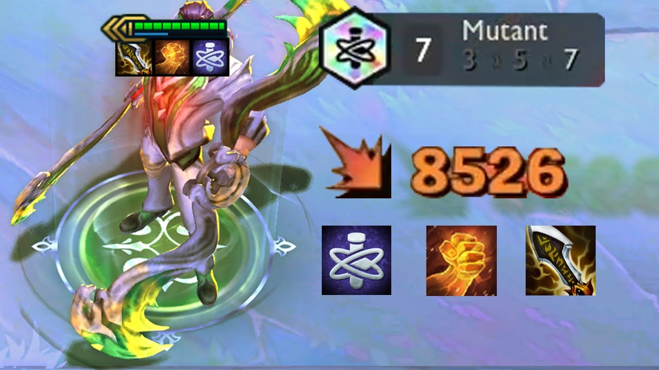 8,000+ DMG per Auto | Draven ⭐⭐⭐ 7 Mutant  5 Debonair 3 Star | TFT set 6.5