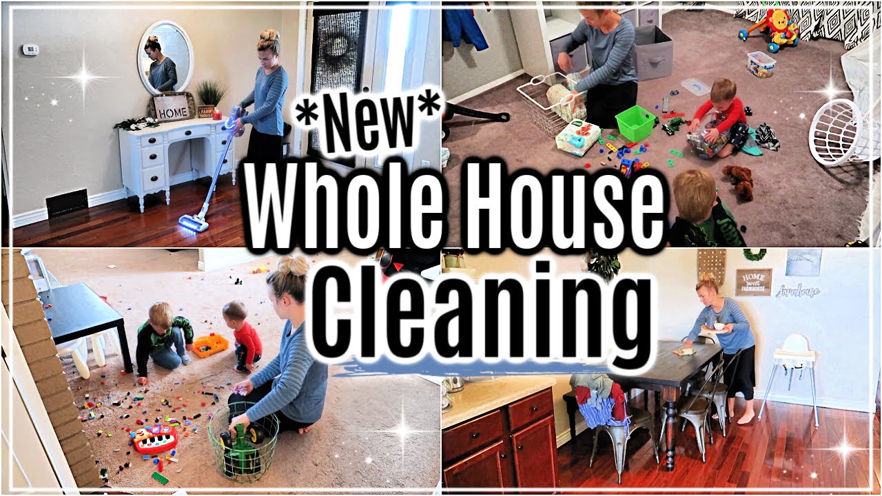 WHOLE HOUSE CLEANING 2019 | EXTREME CLEANING MOTIVATION | ALL DAY CLEAN WITH ME | SAHM
