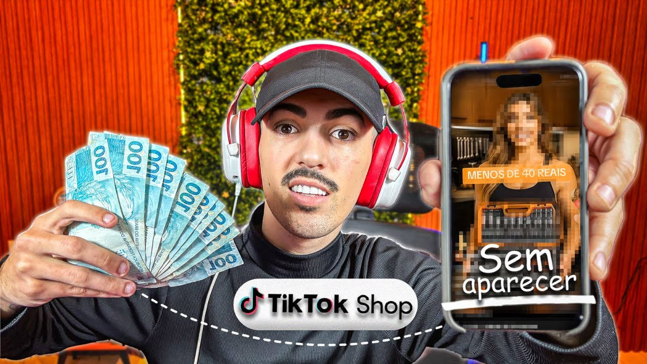 Como Vender no TikTok Shop SEM APARECER... (+R$4.367,00/mês) - PASSO A PASSO