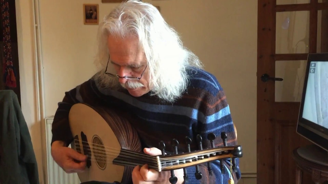 Ross Daly plays Arabic Oud made by Manolis.