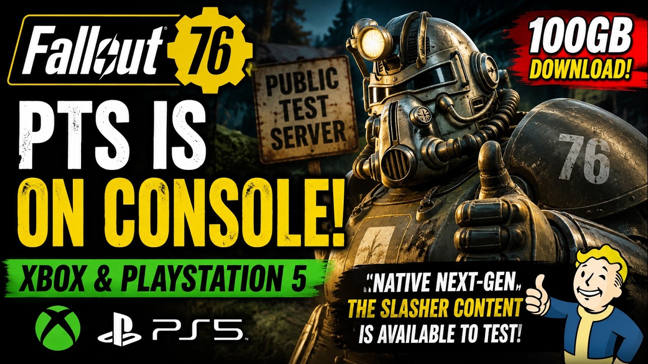🚨 FALLOUT 76 PTS ТЕПЕРЬ НА КОНСОЛЯХ! &mdash; Скачивание 100 ГБ и контент в стиле слэшеров!