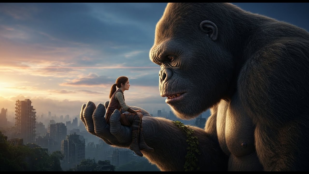 The Emotional Core of King Kong And beautifull girl/A Reunion Amidst Ruins Unveiled