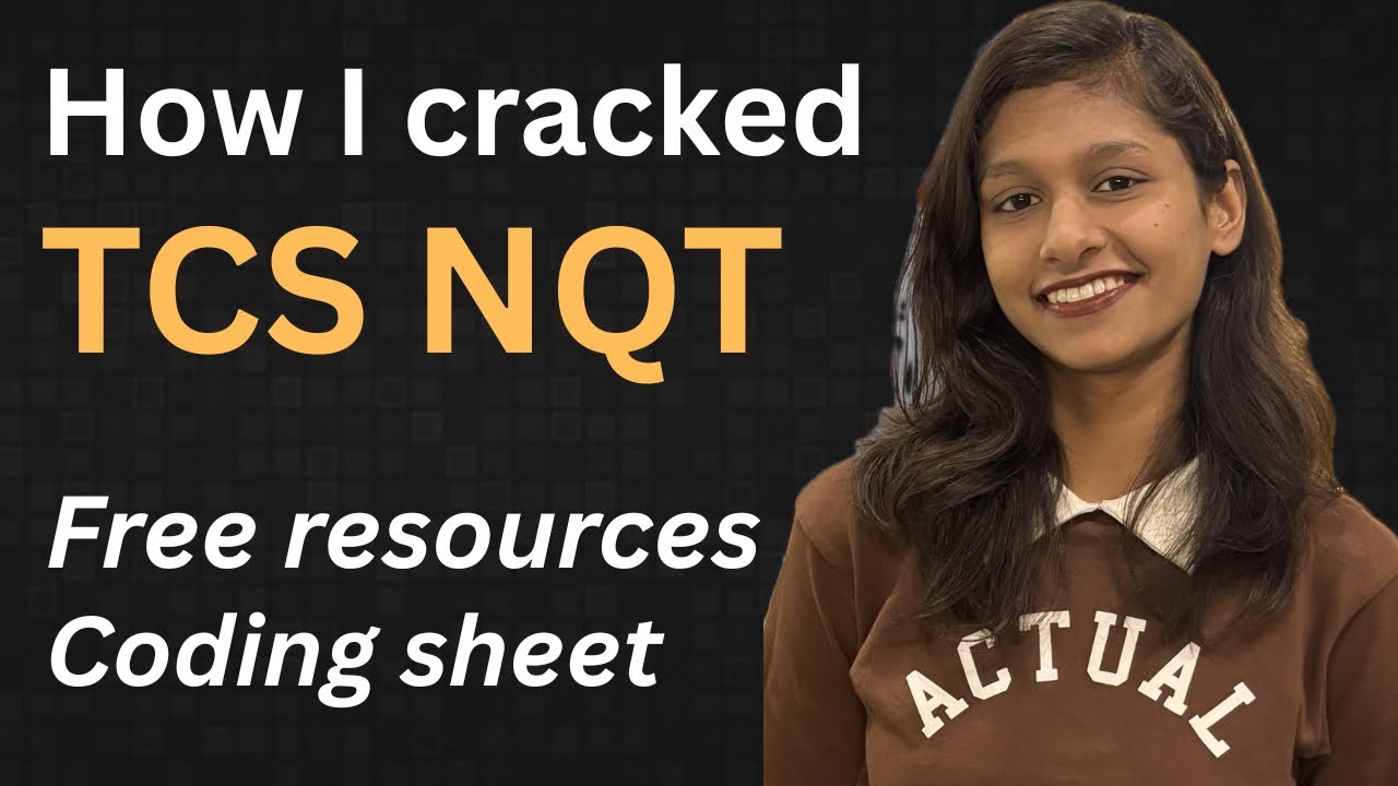 TCS NQT 2026 Preparation Strategy | My TCS Journey | Complete Guide