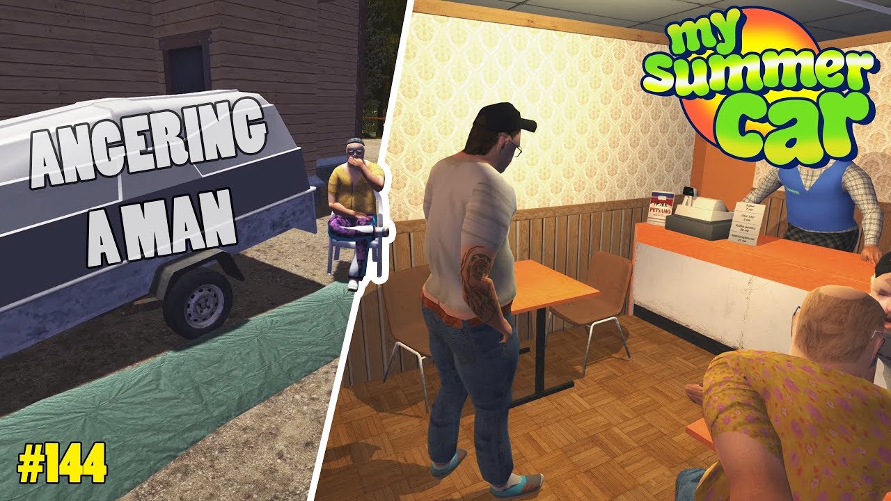 Bar Fight with Wristwatch Guy - Used Parts | My Summer Car Experimental Update