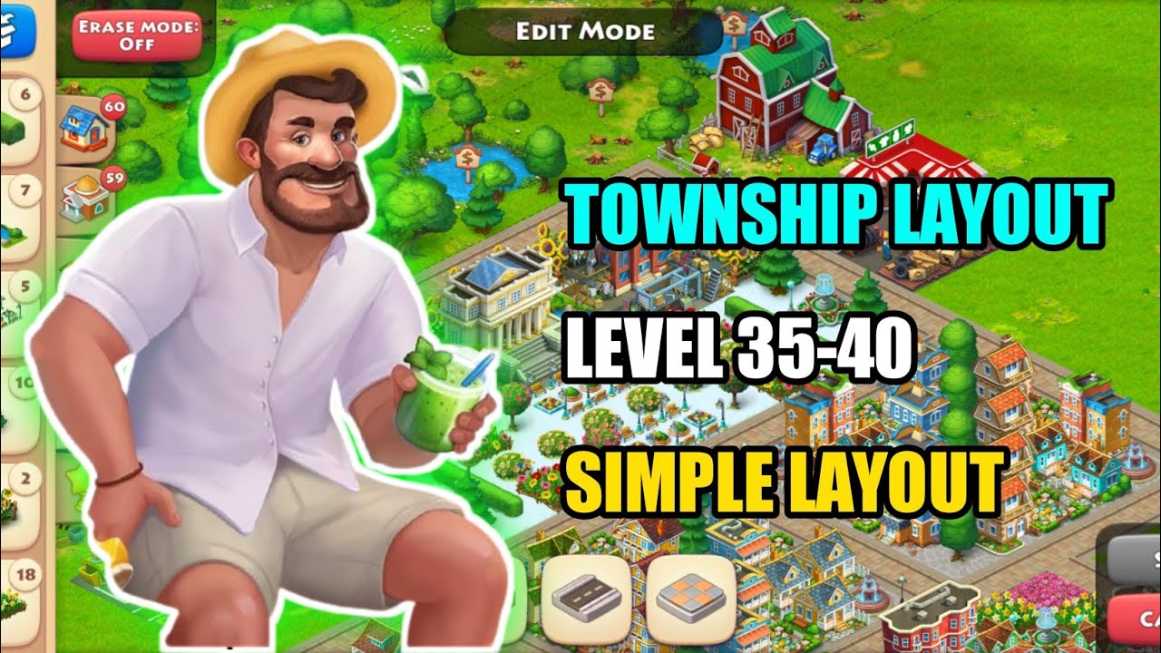 TOWNSHIP LAYOUT 35-40 LEVEL  #townshiplayout