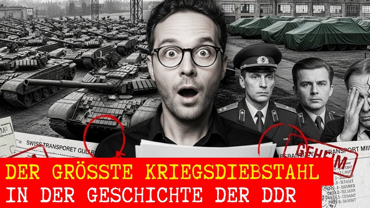 DER GRÖSSTE MILITÄRDIEBSTAHL DER DDR: Wie 246 Panzer spurlos nach der Wende verschwanden
