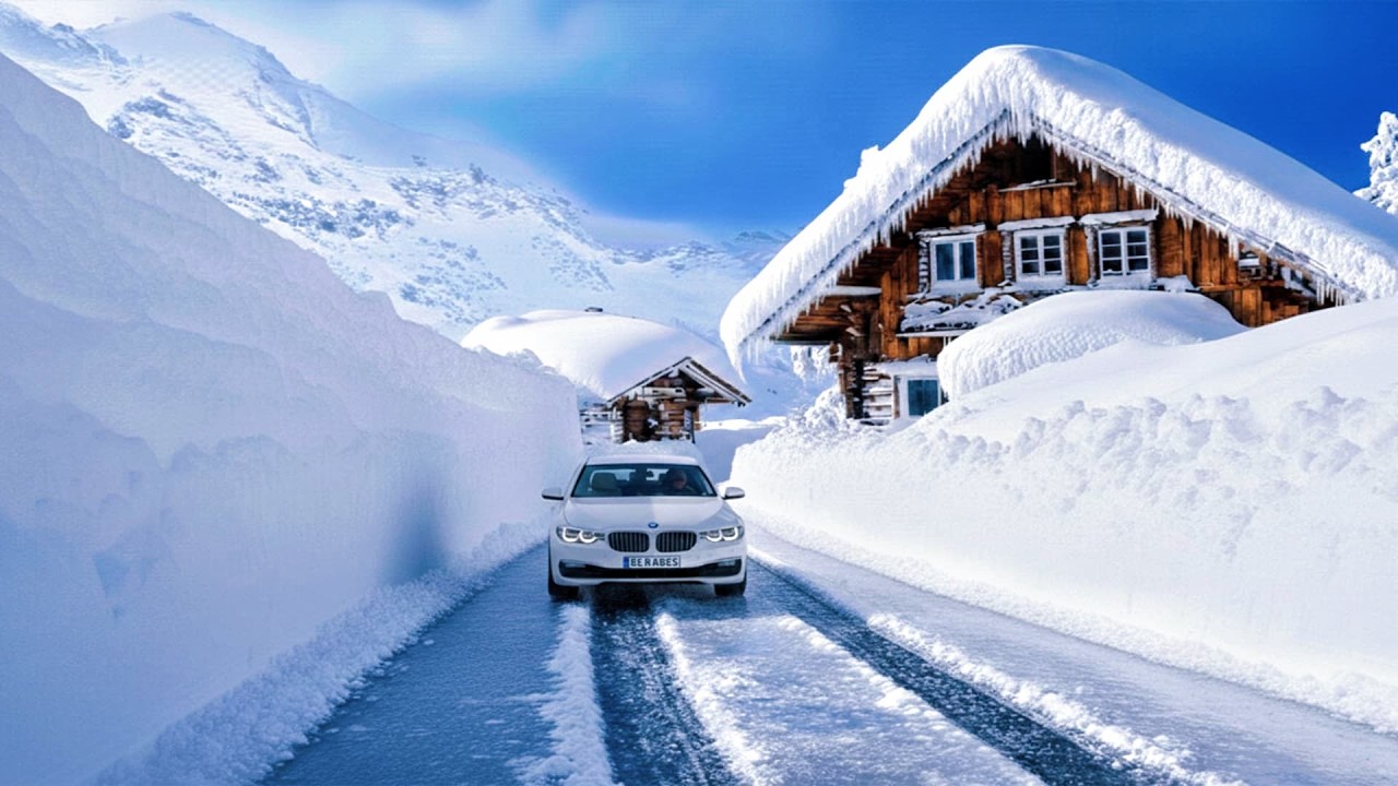 ❄️✨ This Winter Drive Feels Unreal | You Won’t Believe These Alpine Views 🇨🇭 4K ✨❄️