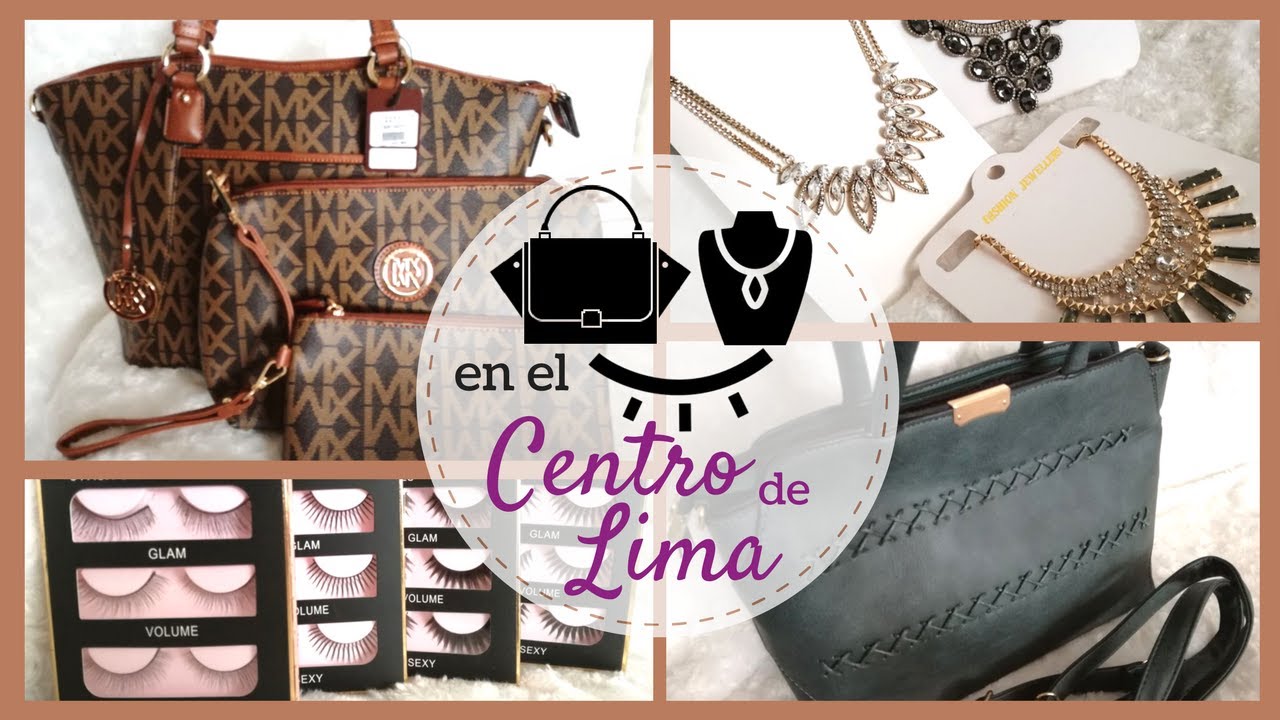 Centro de Lima: Carteras, Accesorios y Pestañas | Tiendas Favoritas + Haul | MyFioriStyle