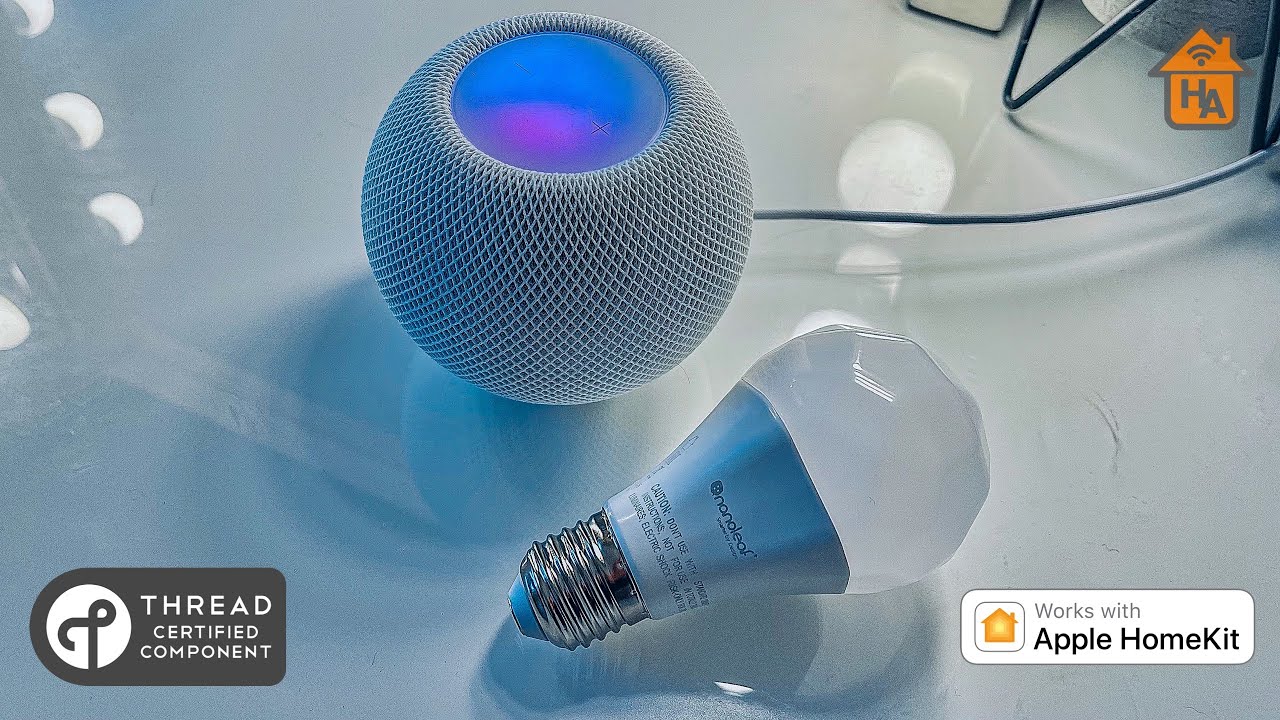 Обзор умной лампочки Nanoleaf Essentials — шаг вперёд с Thread для Apple Home и HomePod mini