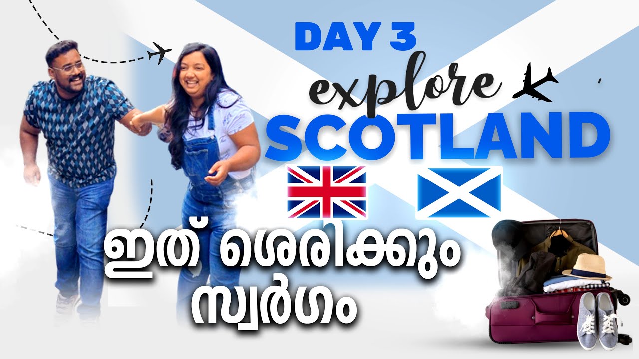 Our best Scotland trip Day 3 | UK travel vlog malayalam | Isle of Skye | Old man of Storr| Kilt Rock