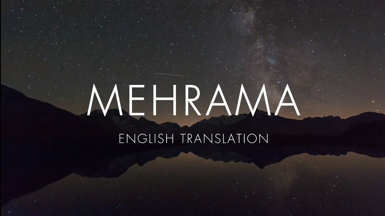 Mehrama - English Translation | Darshan Raval, Antara Mitra, Irshad Kamil, Pritam | Love Aaj Kal