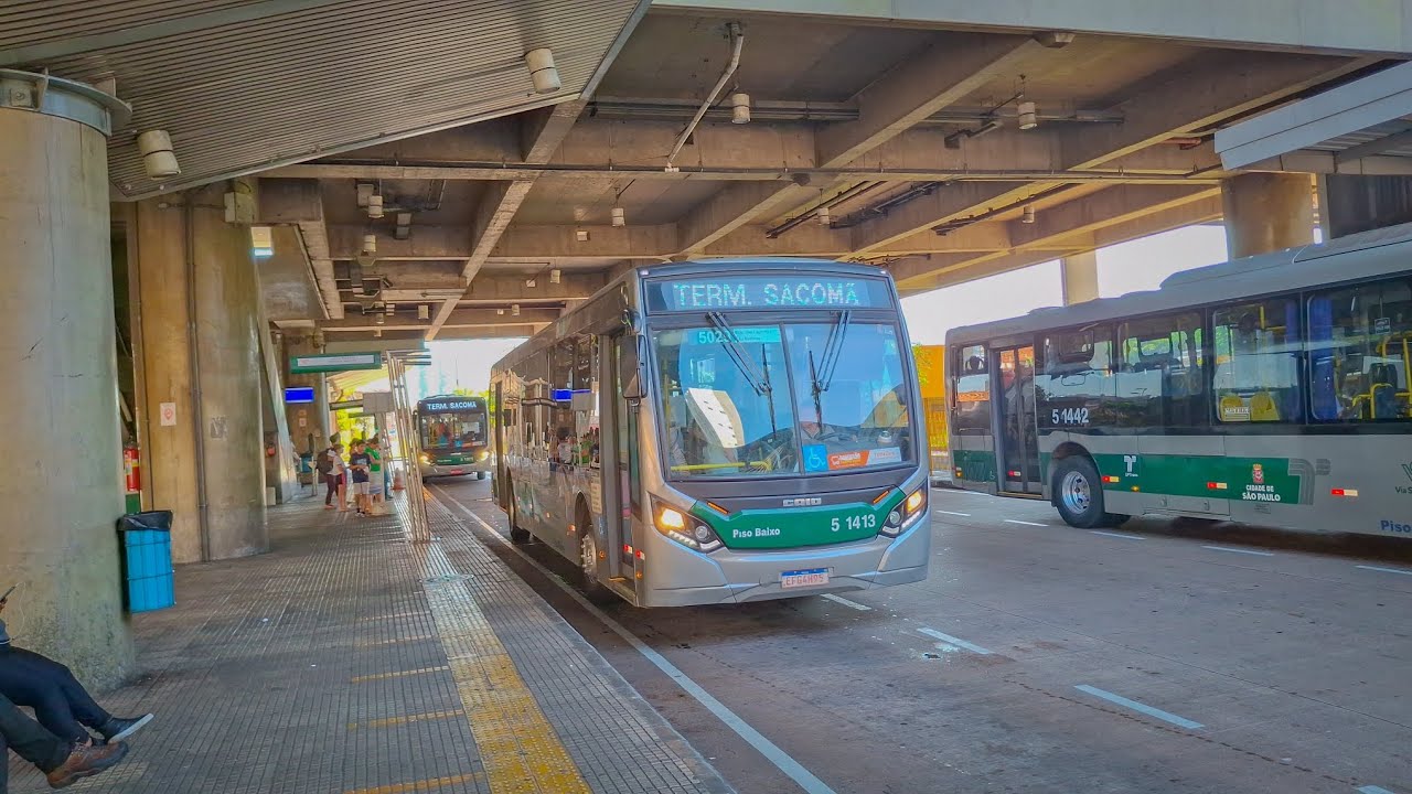 Terminal Sacomã - Movimentação de Ônibus (Vídeo II)