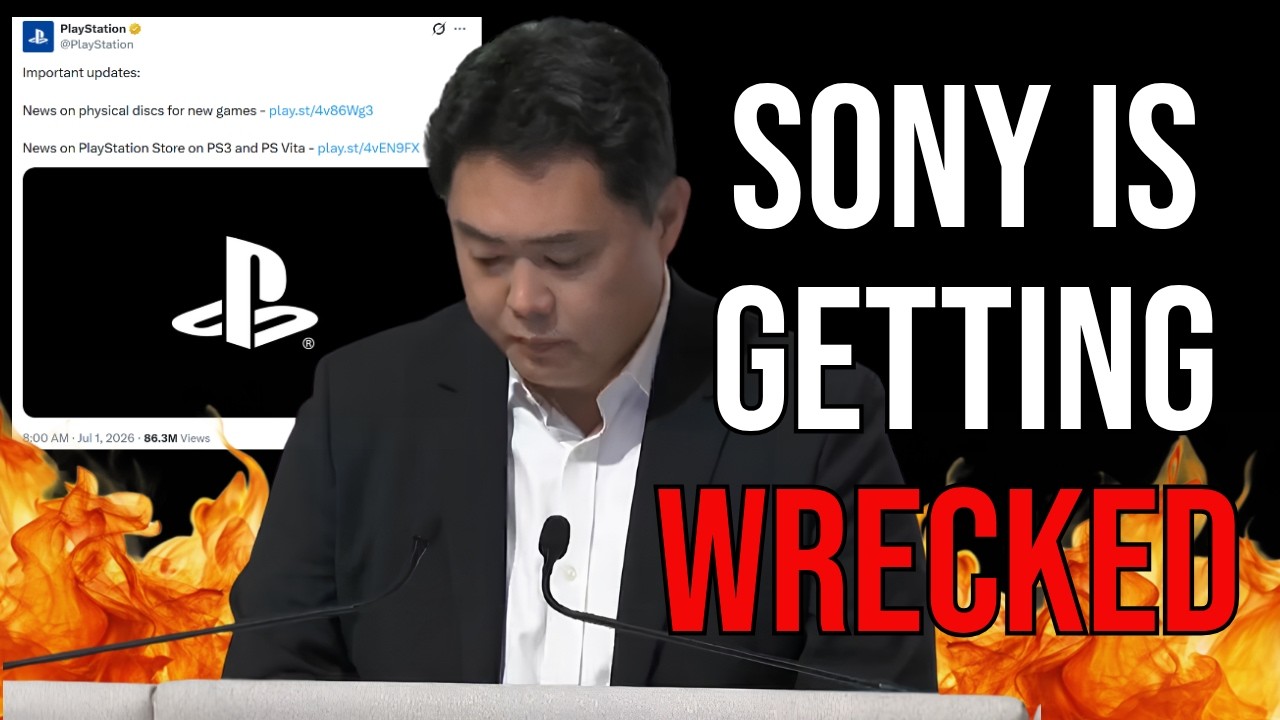 PlayStation GOES SILENT As Gamers GO NUCLEAR On Them For Ending Physical Games