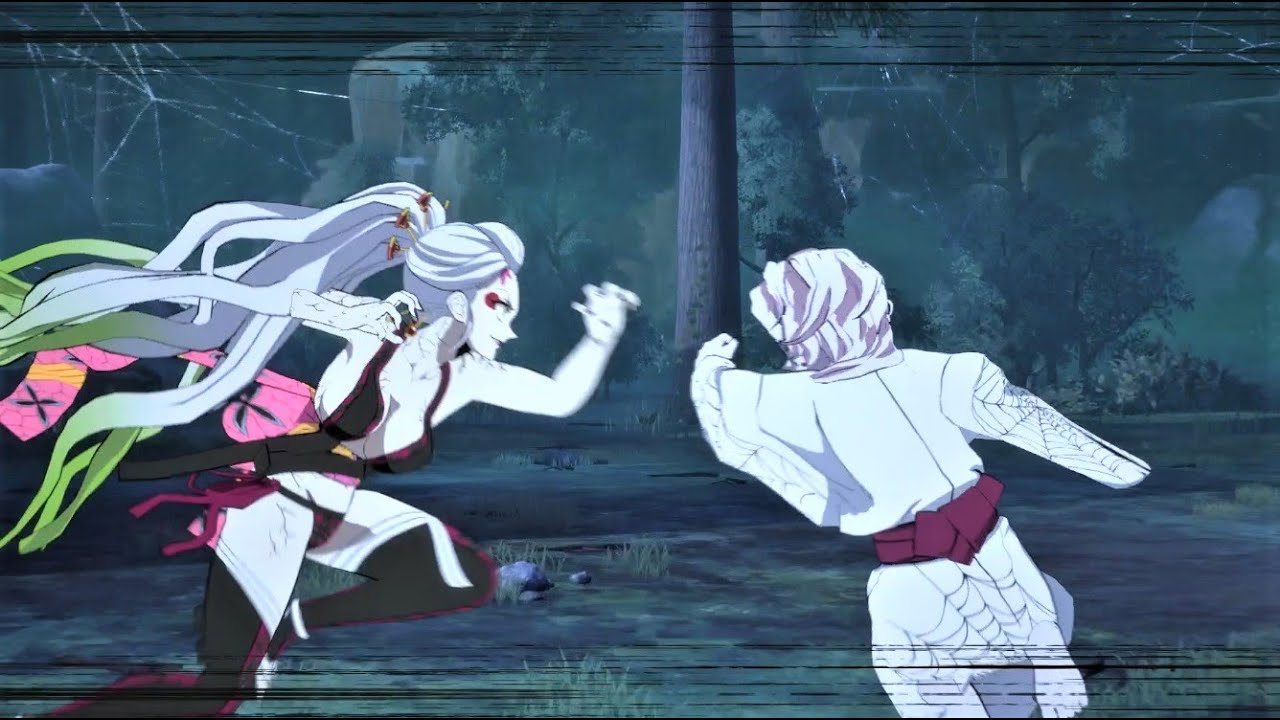 Daki vs Rui (Hardest AI) - Demon Slayer The Hinokami Chronicles