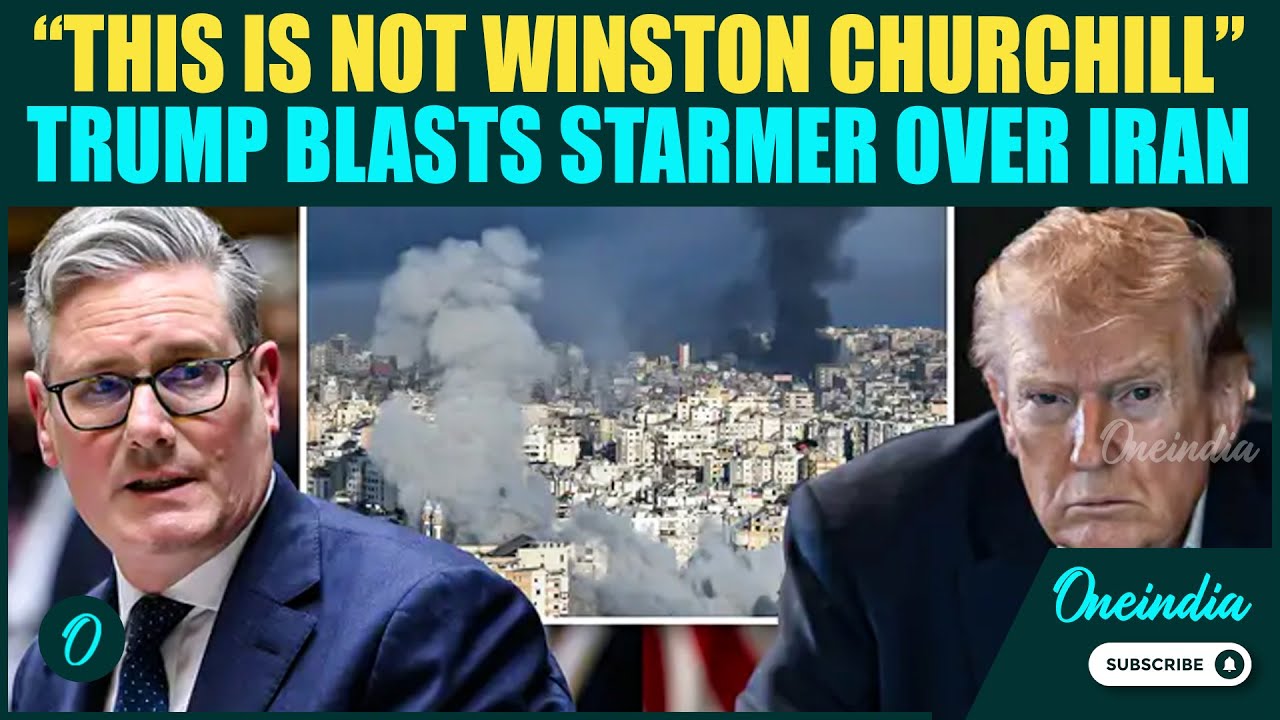 WATCH: Trump LAMBASTS Starmer Over BLOCKING Strikes on Iran; CONDEMNS the UK’s Move on Chagos Island