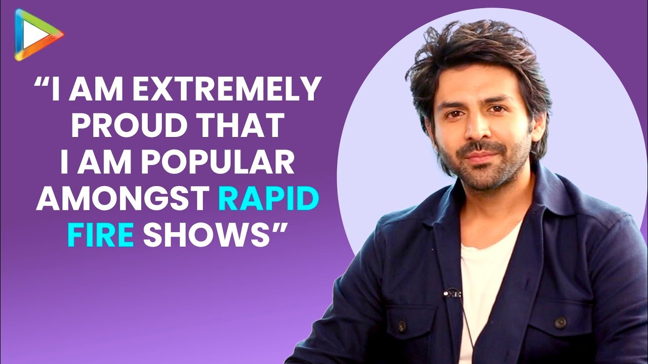 Kartik Aaryan: “If I encounter my ex at an award show I would…” | Rapid Fire | Bhool Bhulaiyaa 2