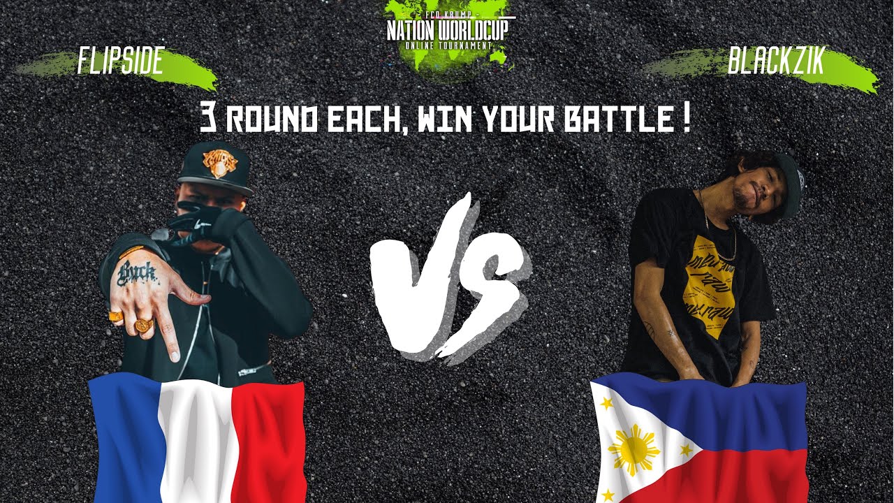 FLIPSIDE 🇫🇷 VS BLVCKZIK 🇵🇭 | FRANCE 🇫🇷 vs Philippines 🇵🇭