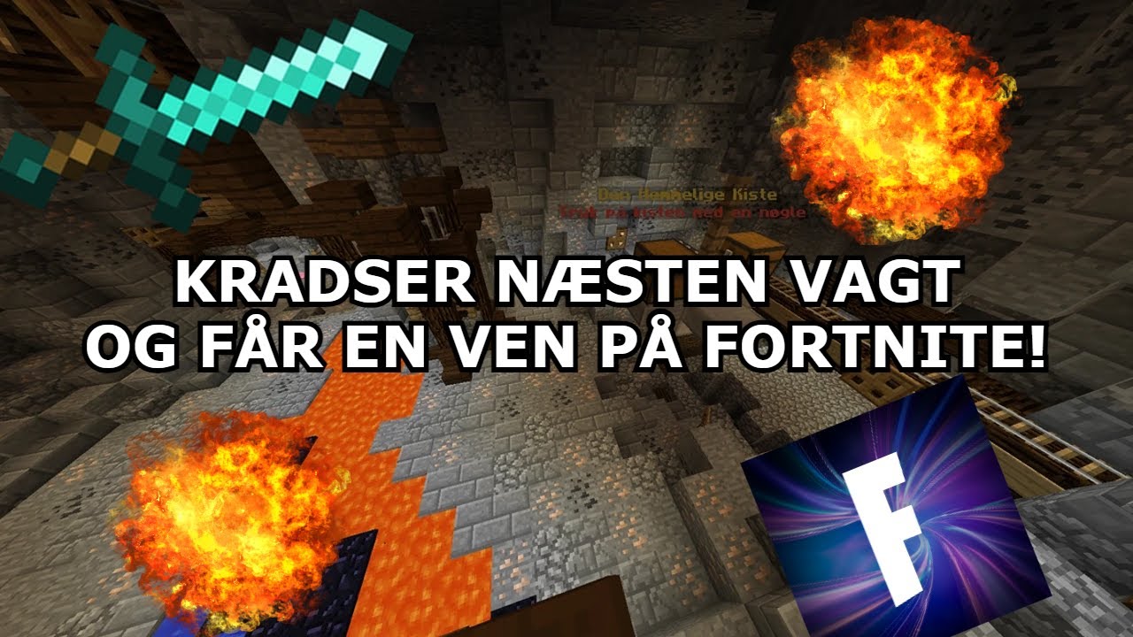 KRADSER N&AElig;STEN VAGT!!! F&Aring;R EN VEN P&Aring; FORTNITE!!! | Freakyville