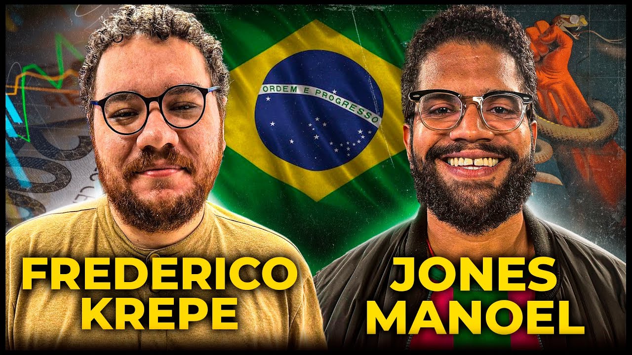 JONES MANOEL e FREDERICO KREPE - COMUNISTA e TRABALHISTA - PODCAST 3 IRMÃOS #855