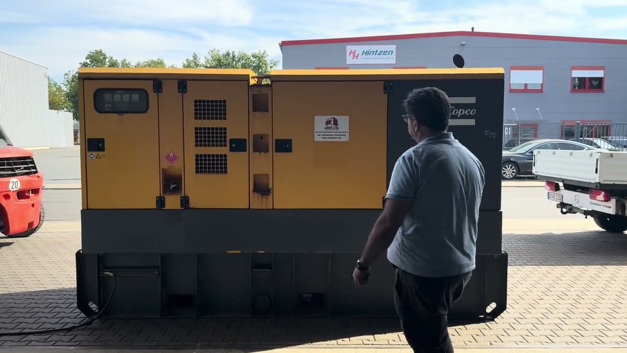 Notstromaggregat Atlas Copco QAS200 Volvo 200kVA - Nr. 543