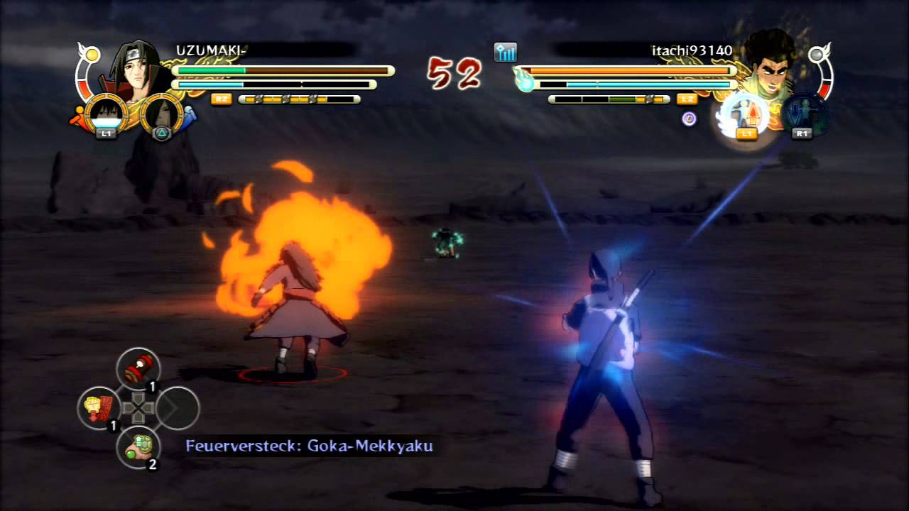 The biggest Tryhard i have met so Far. ( Ranked / HD ) | Naruto Shippuuden Ultimate Ninja Storm 3