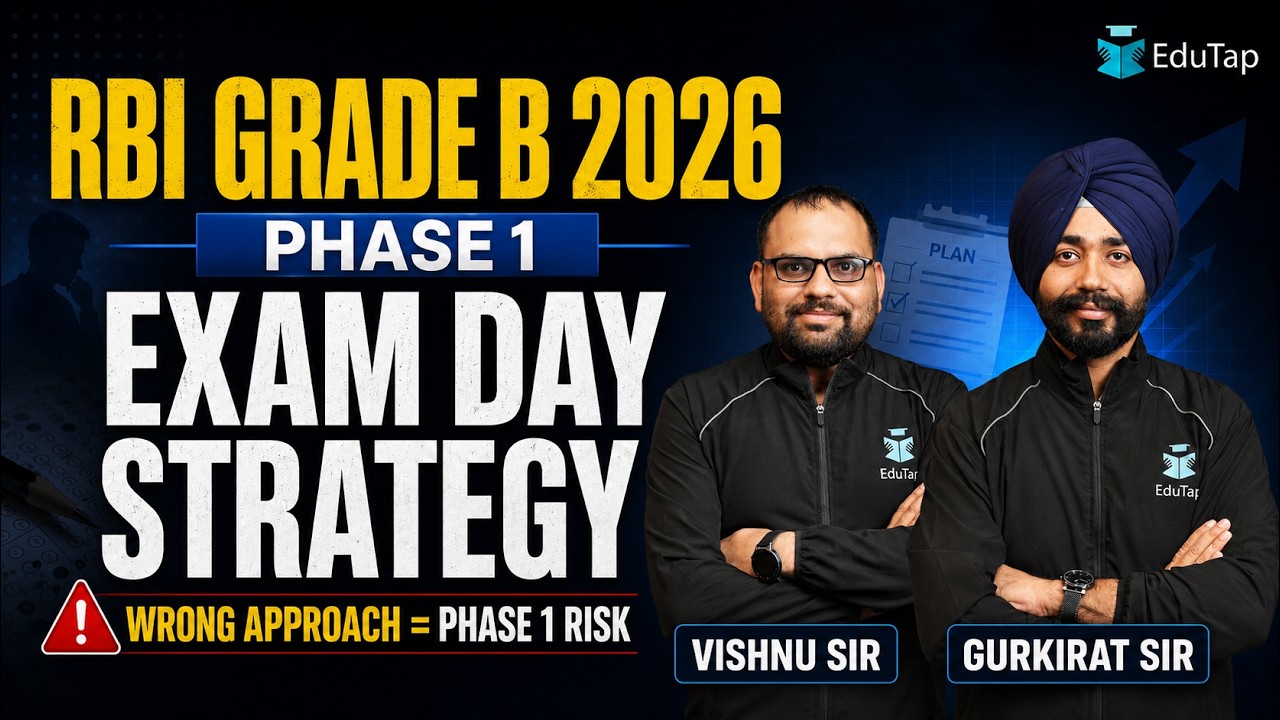 RBI Grade B 2026 Phase 1 Attempt Strategy: Best Way to Attempt the Paper on Exam Day