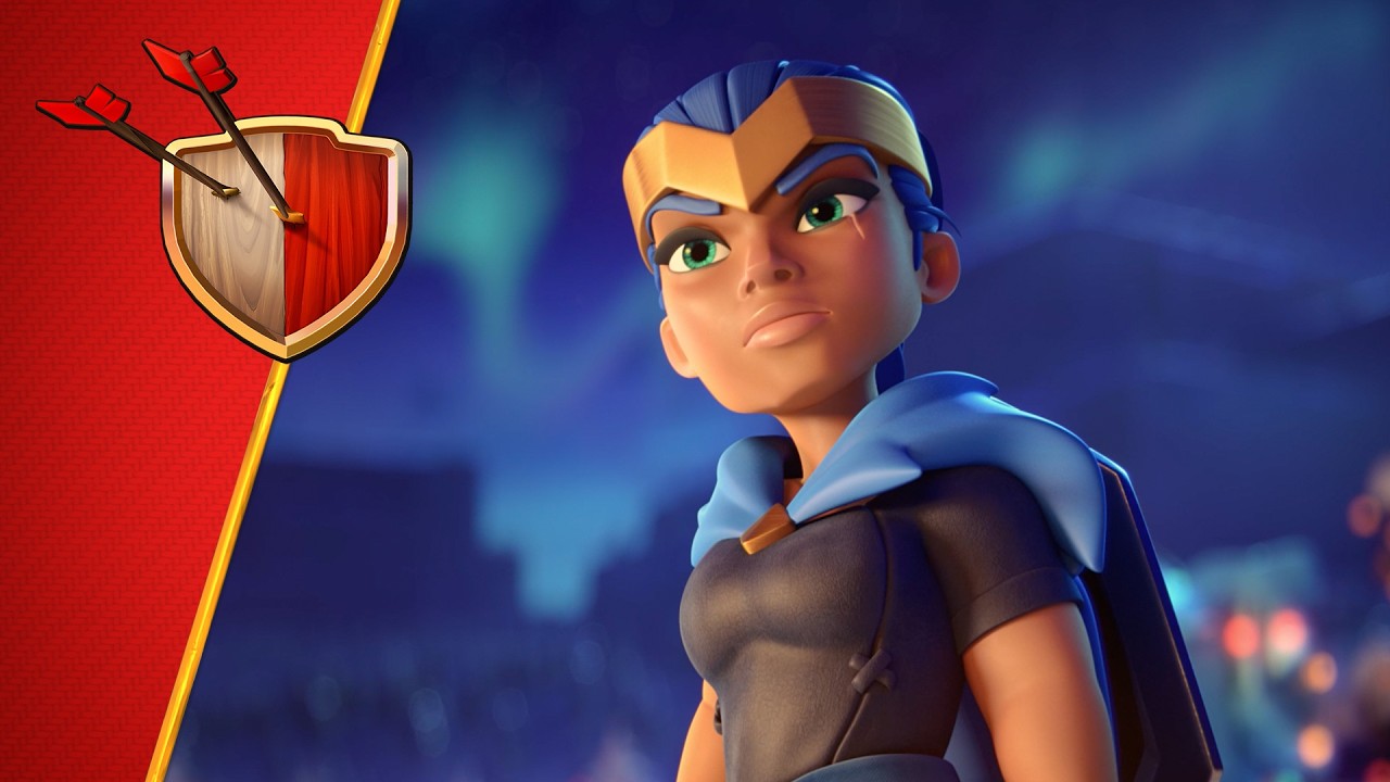 Freeze Defenses with Frost Flake: Royal Champion&rsquo;s New Equipment | Clash of Clans Animation