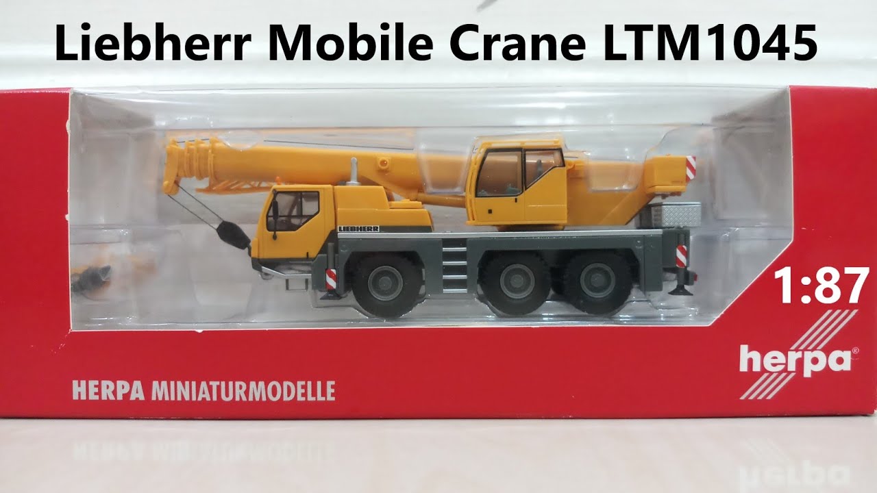 EP157 Review Liebherr LTM1045 herpa 1:87