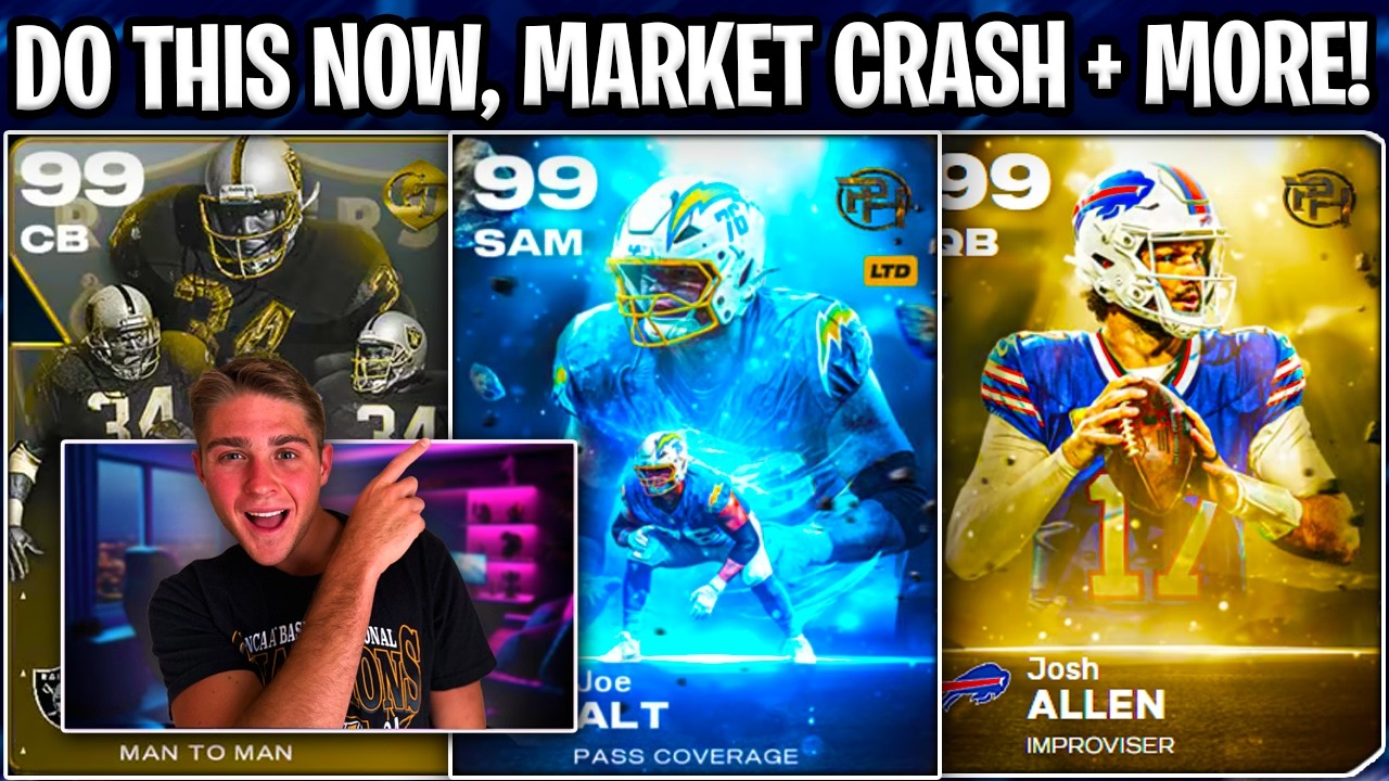 Сделайте это прямо сейчас, пока рынок Madden 26 не рухнул! Позиционные герои, золотые билеты и мн...