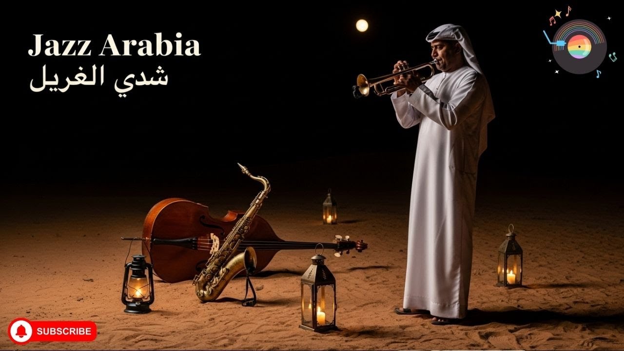 Midnight Jazz Nights 🎷 Arabic-Inspired Fusion Chill Mood